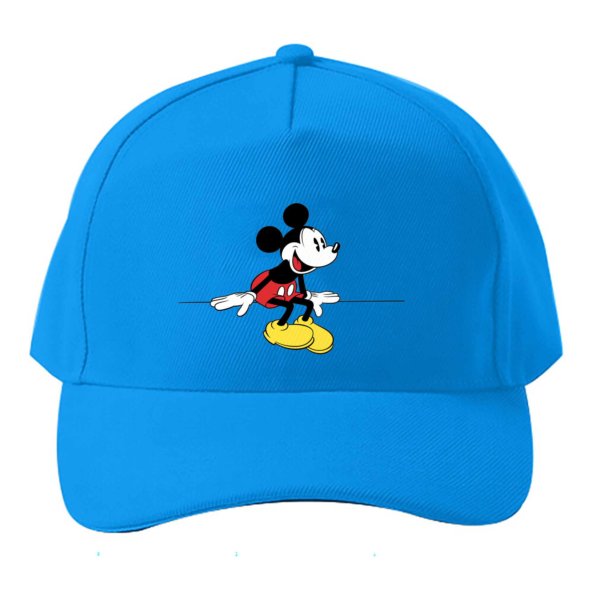 （画像用） ミッキーマウス Mickey Mouse ベースボールキャップ 綿100％ 男女兼用 帽子 スポーツ
